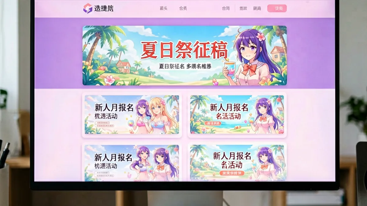 91次元平台最新活动公告页面截图，展示近期多项创作者征稿与互动活动入口